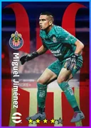 Carte de Miguel Jiménez · GK