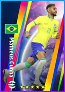 بطاقة Matheus Cunha · CF