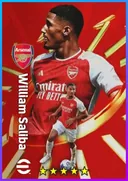 بطاقة William Saliba · CB