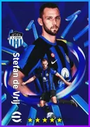 بطاقة Stefan de Vrij · CB