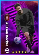 بطاقة Alisson Becker · GK