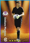 بطاقة Emiliano Martínez · GK