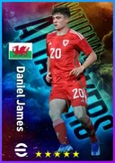 Carte de Daniel James · RWF