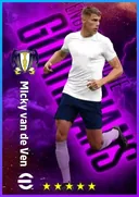 Carte de Micky van de Ven · CB