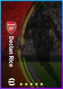 بطاقة Declan Rice · DMF