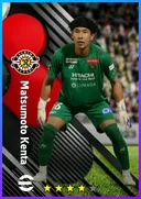 Carte de Matsumoto Kenta · GK