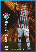 Carte de Germán Cano · CF