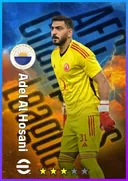 Carte de Adel Al Hosani · GK