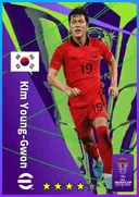 Kim Young-Gwon CB card