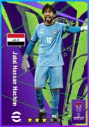 Carte de Jalal Hassan Hachim · GK