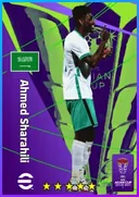 Ahmed Sharahili CB card