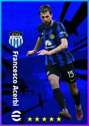 بطاقة Francesco Acerbi · CB
