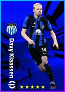 Carte de Davy Klaassen · CMF