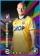 بطاقة Svend Brodersen · GK