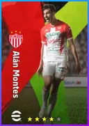 Carte de Alán Montes · CB