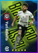 Carte de Yuri Alberto · CF