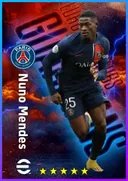 Carte de Nuno Mendes · LB