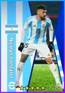 بطاقة Nicolás González · RWF