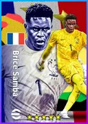 بطاقة Brice Samba · GK