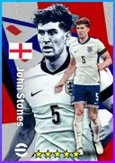 بطاقة John Stones · CB