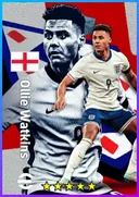 بطاقة Ollie Watkins · CF