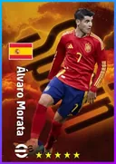 Álvaro Morata CF card