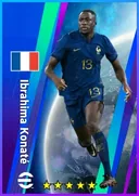 بطاقة Ibrahima Konaté · CB