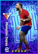 Carte de Memphis Depay · CF