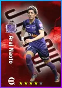 Carte de Arai Naoto · RB