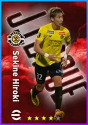 Carte de Sekine Hiroki · RB