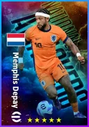 Carte de Memphis Depay · CF