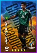Carte de Jeong Tae-Wook · CB
