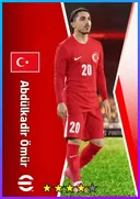 بطاقة Abdülkadir Ömür · AMF