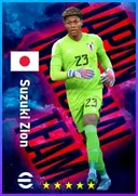 بطاقة Suzuki Zion · GK