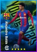 Alejandro Balde LB card