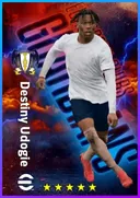 بطاقة Destiny Udogie · LB