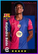 بطاقة Alejandro Balde · LB