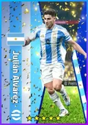 Julián Alvarez CF card