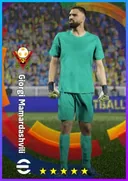 بطاقة Giorgi Mamardashvili · GK