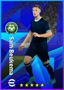 بطاقة Sam Beukema · CB
