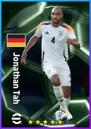 Carte de Jonathan Tah · CB