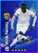 Carte de Timothy Weah · RMF