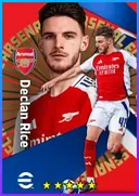 Carte de Declan Rice · DMF