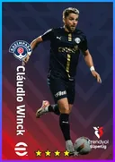 بطاقة Cláudio Winck · RB