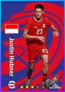 بطاقة Justin Hubner · CB