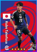 بطاقة Kubo Takefusa · RMF