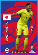 Carte de Suzuki Zion · GK