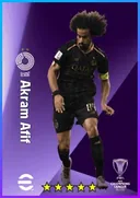بطاقة Akram Afif · LWF