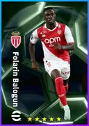 Carte de Folarin Balogun · CF