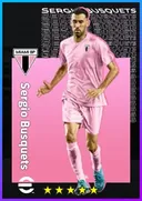Sergio Busquets DMF card